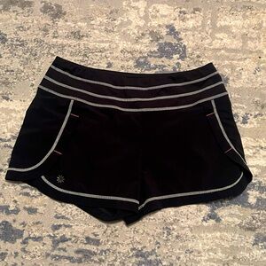 Athleta Running Shorts With Built in Briefs